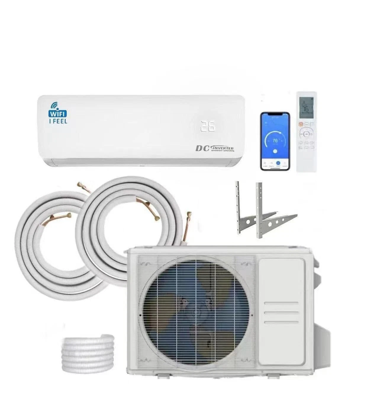Split Inverter AUX 18,000 BTU WIFI R32